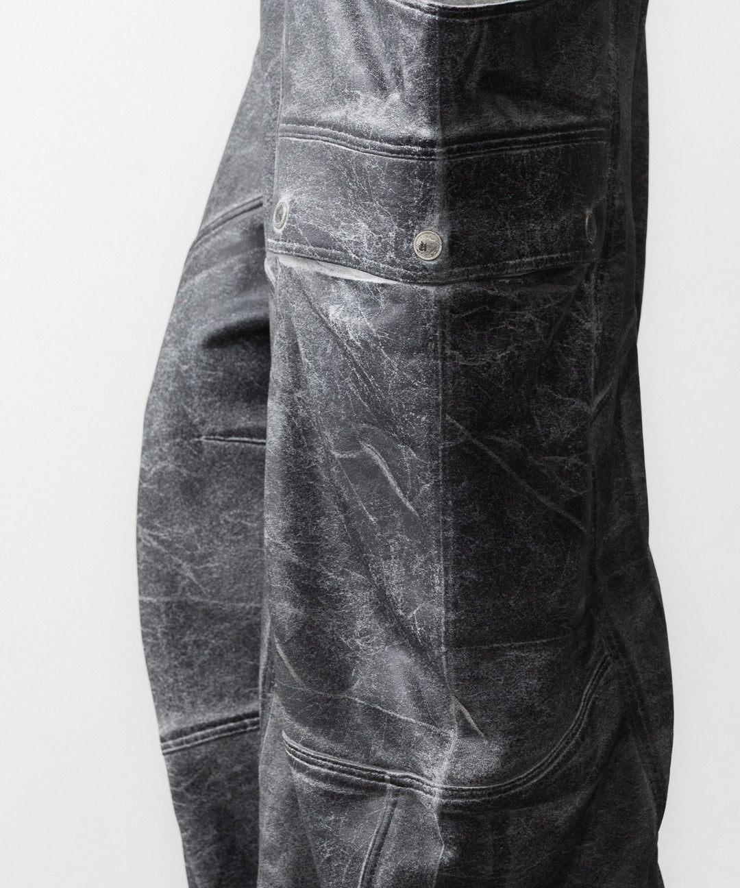 SUBLATIONS サブレーションズのCRACKING COATED BANANA CUTTING PANTSのHEATHER GRAY BASE 公式通販サイトsession福岡セレクトショップ