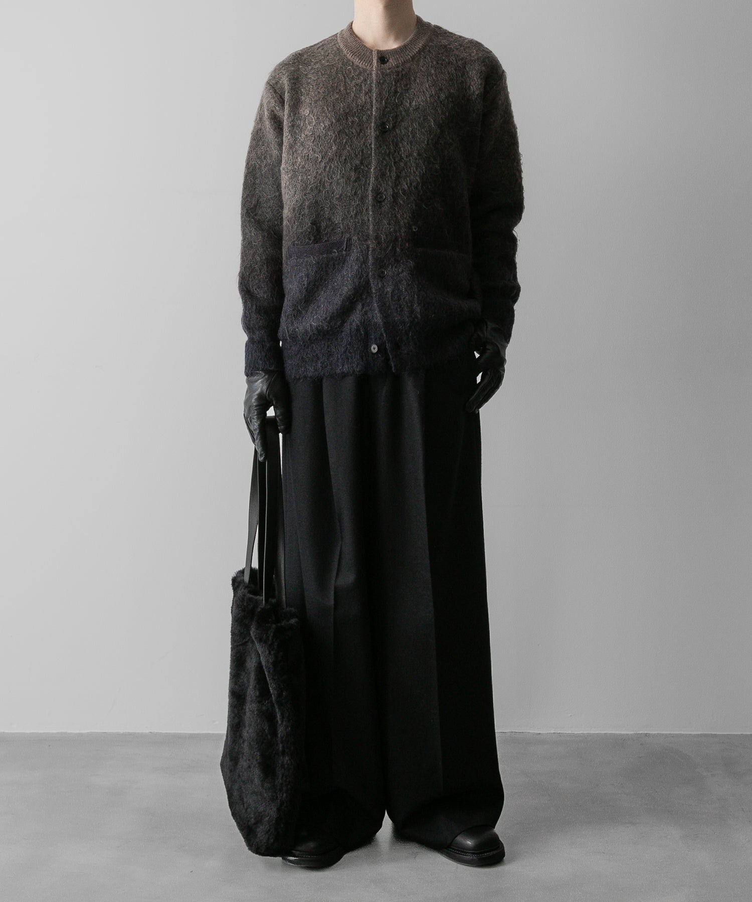 ssstein(シュタイン)の24AWコレクション EXTRA WIDE TROUSERS - BLACK 公式通販サイトsession福岡セレクトショップ