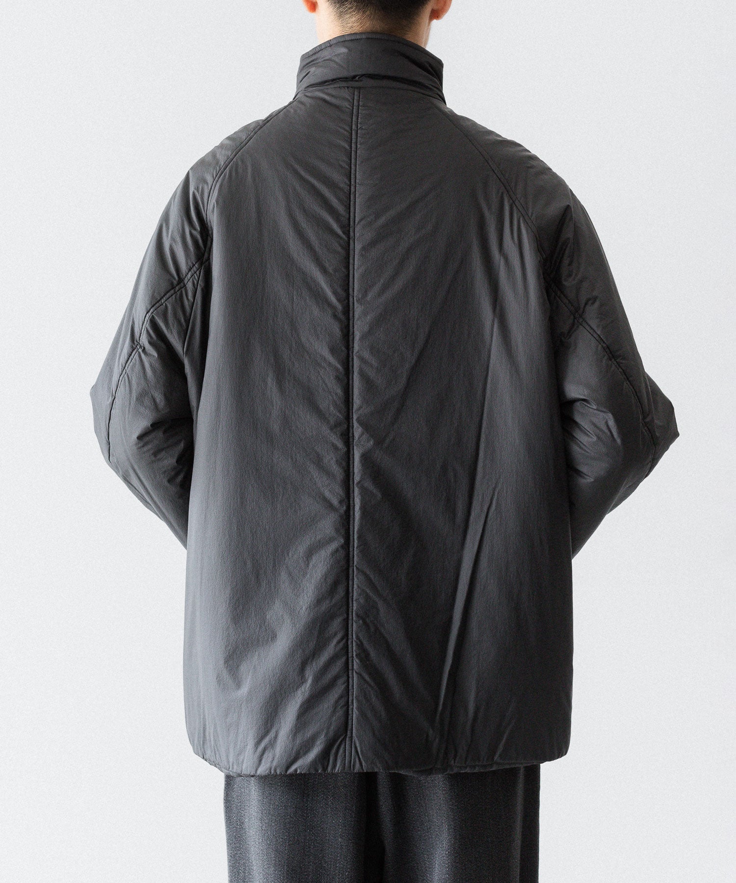 paratrait パラトレイトのPMEMBRANE SHELL PUFF BLOUSON のCHARCOAL 公式通販サイトsession福岡セレクトショップ