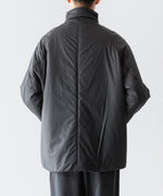 画像をギャラリービューアに読み込む, paratrait パラトレイトのPMEMBRANE SHELL PUFF BLOUSON のCHARCOAL 公式通販サイトsession福岡セレクトショップ
