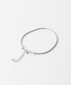 THE OBJECT ザ オブジェクトのPAR NARROW SNAKE BRACELET SILVERの公式通販サイトsession福岡セレクトショップ