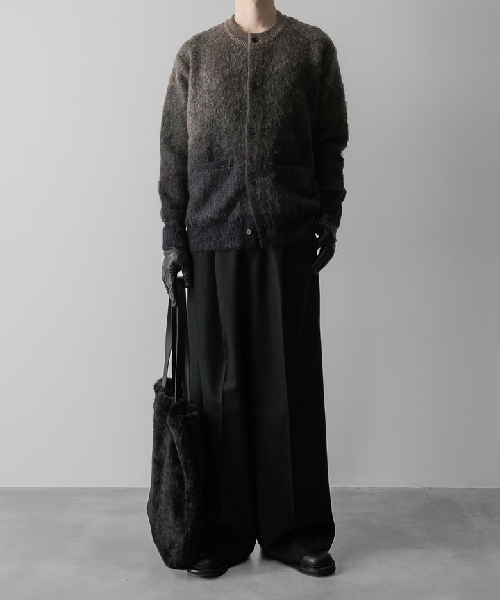 ssstein(シュタイン)の24AWコレクション GRADATION MOHAIR KNIT CARDIGAN - NAVY KHAKI GRADATION 公式通販サイトsession福岡セレクトショップ