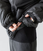 画像をギャラリービューアに読み込む, paratrait パラトレイトのPMEMBRANE SHELL PUFF BLOUSON のCHARCOAL 公式通販サイトsession福岡セレクトショップ
