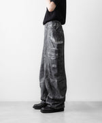 画像をギャラリービューアに読み込む, SUBLATIONS サブレーションズのCRACKING COATED BANANA CUTTING PANTSのHEATHER GRAY BASE 公式通販サイトsession福岡セレクトショップ
