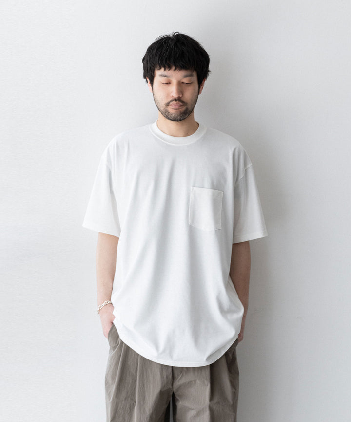 ssstein(シュタイン)のOVERSIZED POCKET TEE - WHITEの公式通販サイトsession福岡セレクトショップ