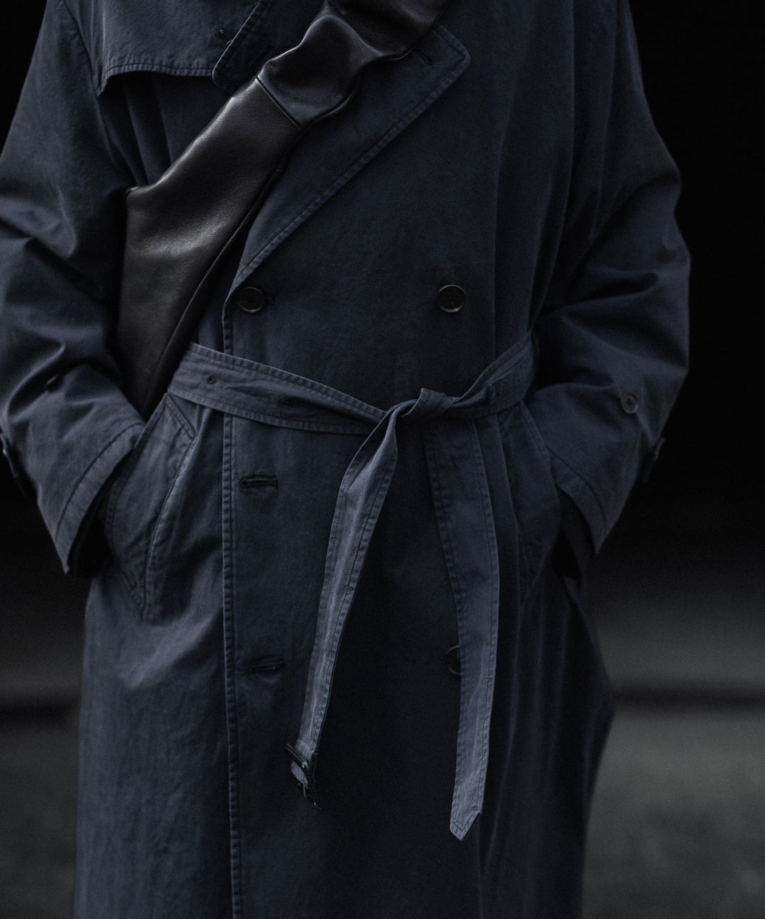 ssstein(シュタイン)のVINTAGE TRENCH COAT - BLACKの公式通販サイトsession福岡セレクトショップ