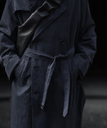 画像をギャラリービューアに読み込む, ssstein(シュタイン)のVINTAGE TRENCH COAT - BLACKの公式通販サイトsession福岡セレクトショップ
