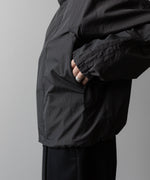 画像をギャラリービューアに読み込む, ssstein(シュタイン)の24AWコレクション NYLON TWILL HOODED ZIP UP JACKET - CHARCOAL 公式通販サイトsession福岡セレクトショップ
