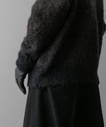 画像をギャラリービューアに読み込む, ssstein(シュタイン)の24AWコレクション GRADATION MOHAIR KNIT LS - NAVY KHAKI GRADATION 公式通販サイトsession福岡セレクトショップ
