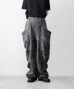 画像をギャラリービューアに読み込む, SUBLATIONS サブレーションズのCRACKING COATED BANANA CUTTING PANTSのHEATHER GRAY BASE 公式通販サイトsession福岡セレクトショップ
