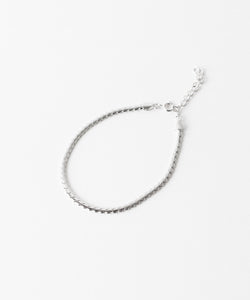 THE OBJECT ザ オブジェクトのPAR NARROW SNAKE BRACELET SILVERの公式通販サイトsession福岡セレクトショップ