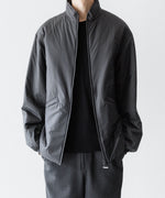 画像をギャラリービューアに読み込む, paratrait パラトレイトのPMEMBRANE SHELL PUFF BLOUSON のCHARCOAL 公式通販サイトsession福岡セレクトショップ
