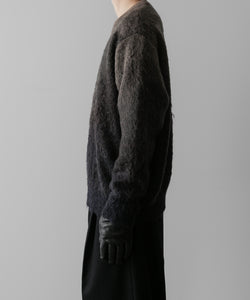 ssstein(シュタイン)の24AWコレクション GRADATION MOHAIR KNIT LS - NAVY KHAKI GRADATION 公式通販サイトsession福岡セレクトショップ