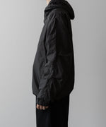 画像をギャラリービューアに読み込む, ssstein(シュタイン)の24AWコレクション NYLON TWILL HOODED ZIP UP JACKET - CHARCOAL 公式通販サイトsession福岡セレクトショップ
