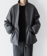 画像をギャラリービューアに読み込む, paratrait パラトレイトのPMEMBRANE SHELL PUFF BLOUSON のCHARCOAL 公式通販サイトsession福岡セレクトショップ
