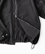 画像をギャラリービューアに読み込む, paratrait-パラトレイトのBARK SKIN BLOUSONのCHARCOAL公式通販サイトsession福岡セレクトショップ
