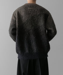 ssstein(シュタイン)の24AWコレクション GRADATION MOHAIR KNIT LS - NAVY KHAKI GRADATION 公式通販サイトsession福岡セレクトショップ