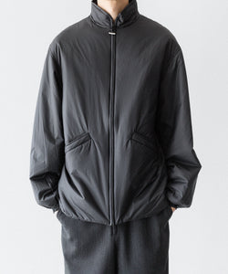 paratrait / パラトレイト】MEMBRANE SHELL PUFF BLOUSON - CHARCOAL