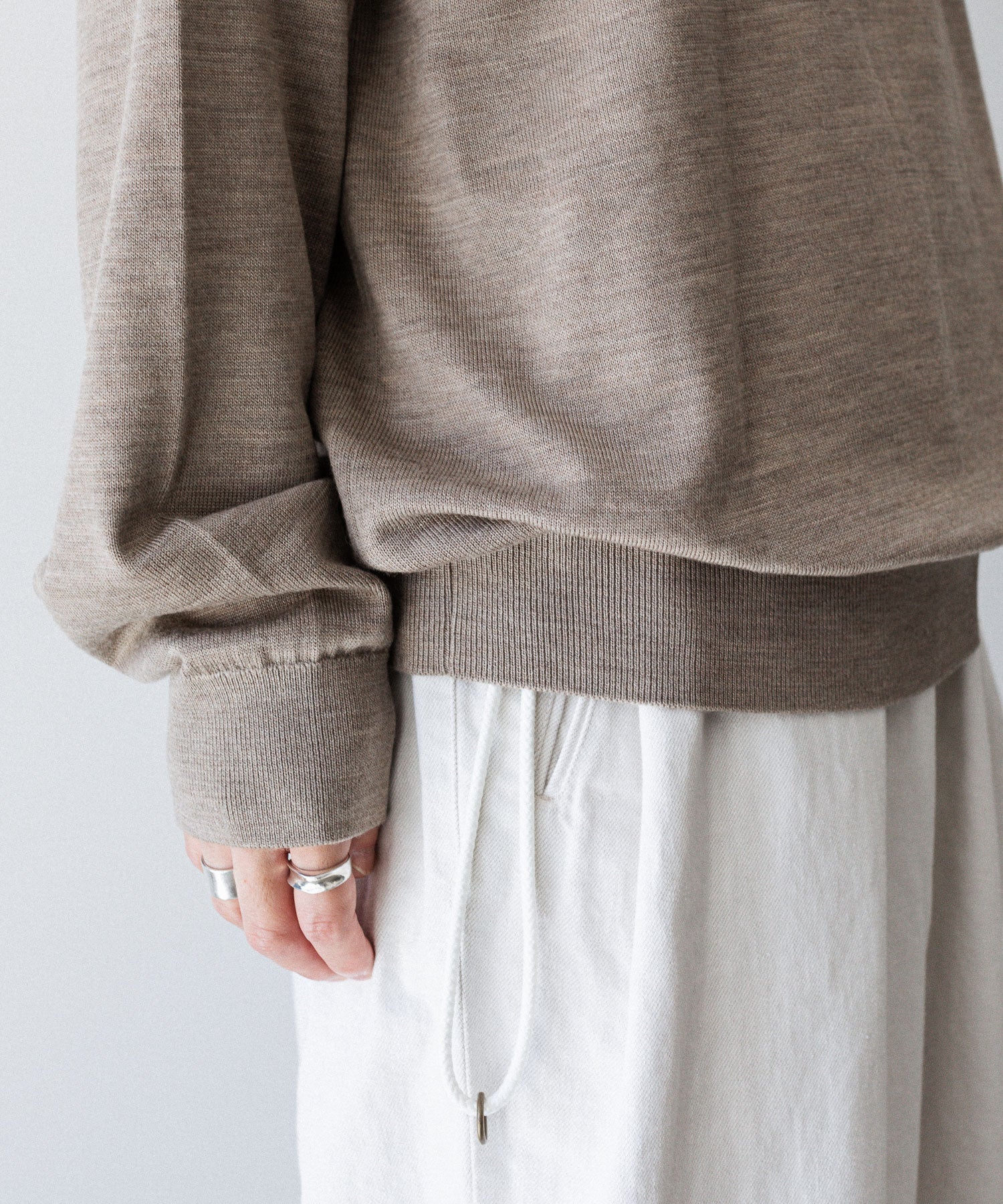 UMEDA ウメダ 12GG HIGHNECK PULLOVERのMOCHA 公式通販サイトsession福岡セレクトショップ