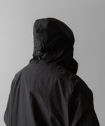 画像をギャラリービューアに読み込む, ssstein(シュタイン)の24AWコレクション NYLON TWILL HOODED ZIP UP JACKET - CHARCOAL 公式通販サイトsession福岡セレクトショップ
