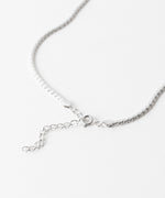 画像をギャラリービューアに読み込む, 【THE OBJECT】PAR NARROW SNAKE NECKLACE - SILVER
