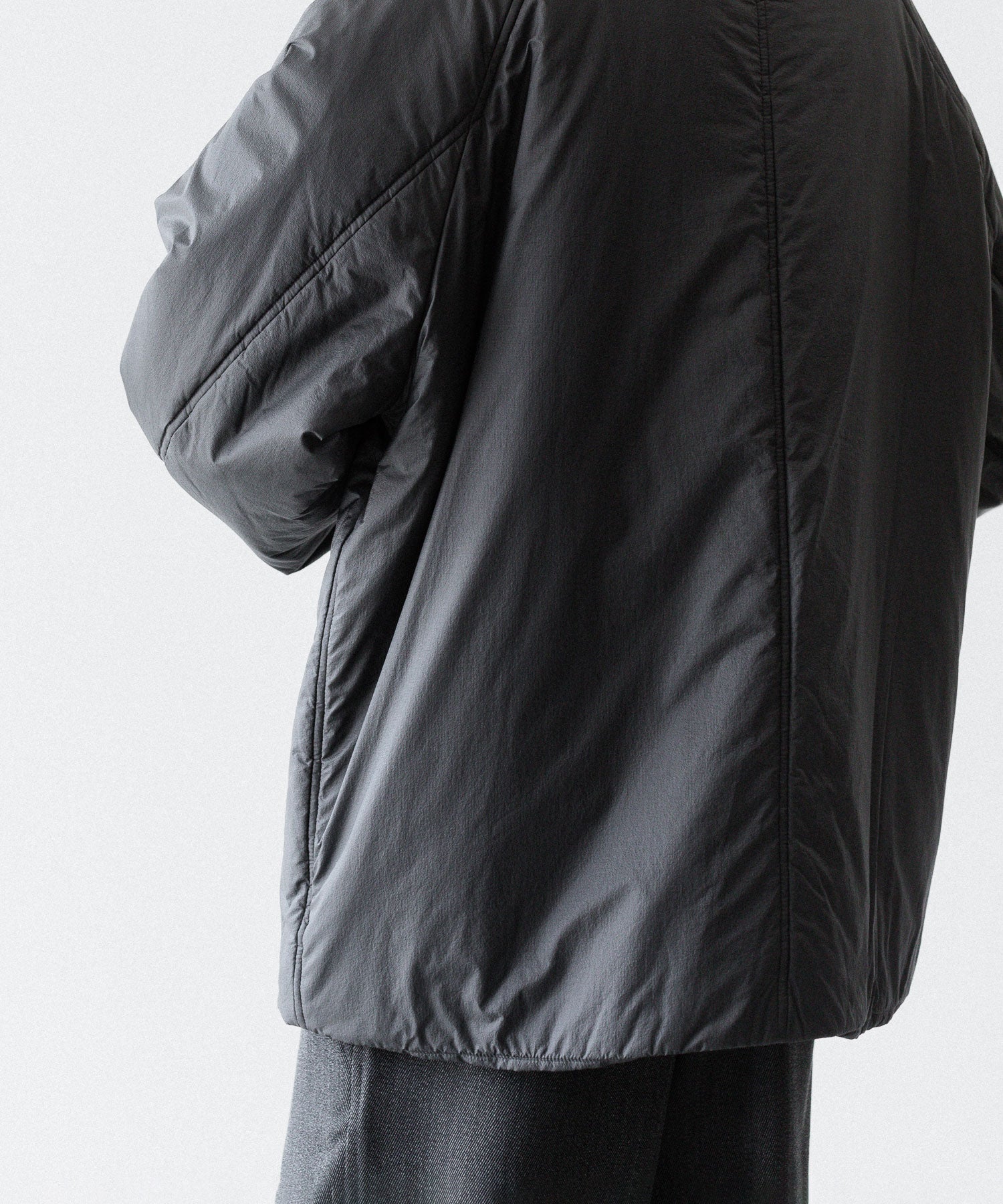 paratrait パラトレイトのPMEMBRANE SHELL PUFF BLOUSON のCHARCOAL 公式通販サイトsession福岡セレクトショップ
