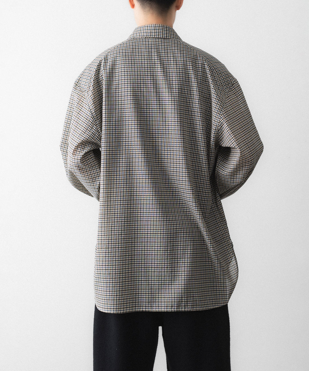 phebus- フィーバスのWOOL POLY TROPICAL SHIRTのMULTI GINGHAM公式通販サイトsession福岡セレクトショップ