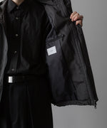 画像をギャラリービューアに読み込む, ssstein(シュタイン)の24AWコレクション NYLON TWILL HOODED ZIP UP JACKET - CHARCOAL 公式通販サイトsession福岡セレクトショップ
