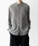 画像をギャラリービューアに読み込む, 【CODA】CHECKED RAW EDGES JAZZ SHIRT - CHECK
