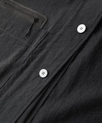 画像をギャラリービューアに読み込む, paratrait-パラトレイトのBARK SKIN JACKETのCHARCOAL公式通販サイトsession福岡セレクトショップ
