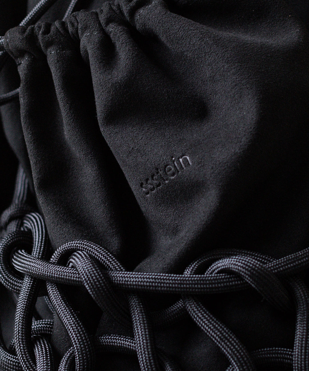 ssstein(シュタイン)のPARA CORD HAND KNIT BAG - BLACKの公式通販サイトsession福岡セレクトショップ