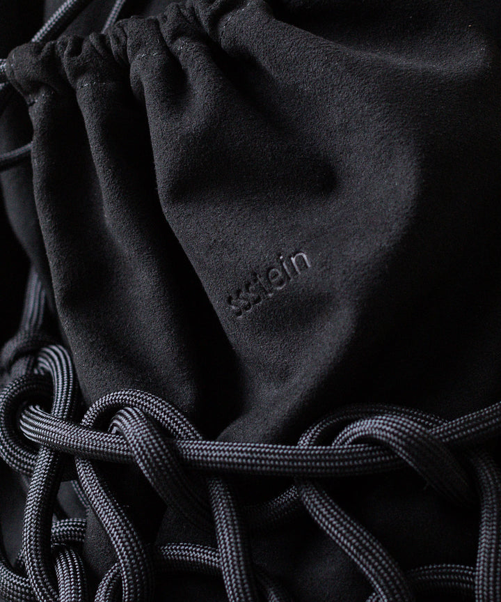 ssstein(シュタイン)のPARA CORD HAND KNIT BAG - BLACKの公式通販サイトsession福岡セレクトショップ