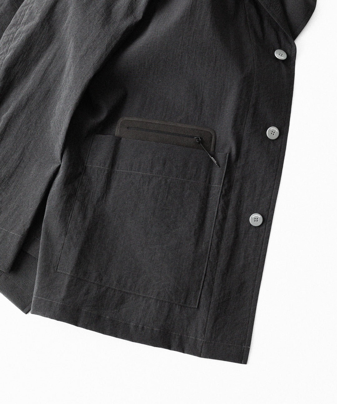 paratrait-パラトレイトのBARK SKIN JACKETのCHARCOAL公式通販サイトsession福岡セレクトショップ
