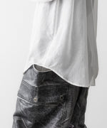 画像をギャラリービューアに読み込む, 【SUBLATIONS】SHEER TUCK DRESS SHIRT  - WHITE
