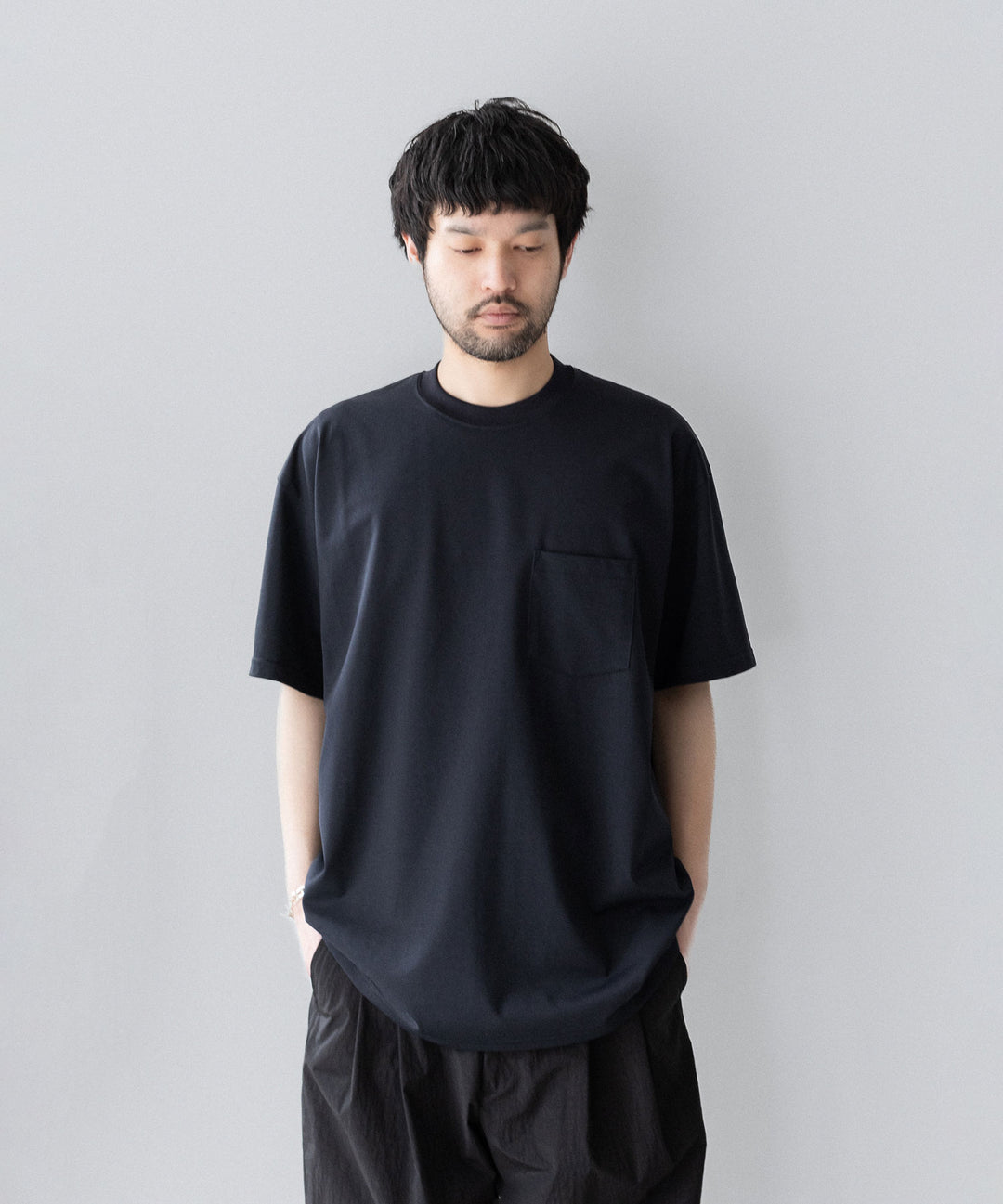 ssstein(シュタイン)のOVERSIZED POCKET TEE - DARK NAVYの公式通販サイトsession福岡セレクトショップ