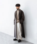 画像をギャラリービューアに読み込む, ssstein(シュタイン)のOVERSIZED MAXI-LENGTH PEAK LAPEL COAT - GREY KHAKIの公式通販サイトsession福岡セレクトショップ
