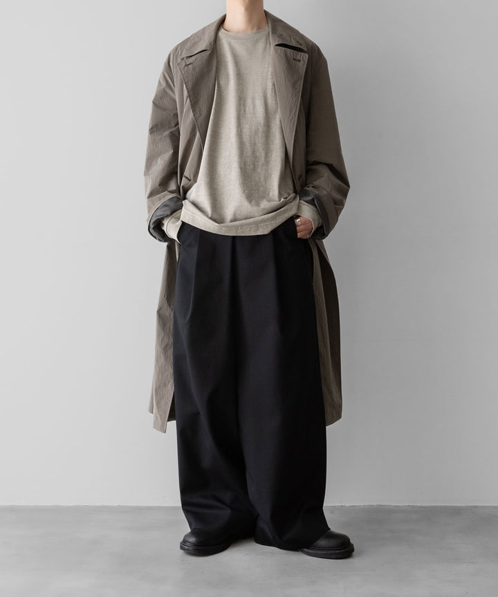 KANEMASA PHIL.-カネマサフィル36G LOW TWIST GARMENT DYE L/S TEEのKHAKI PIGMENT公式通販サイトsession福岡セレクトショップ