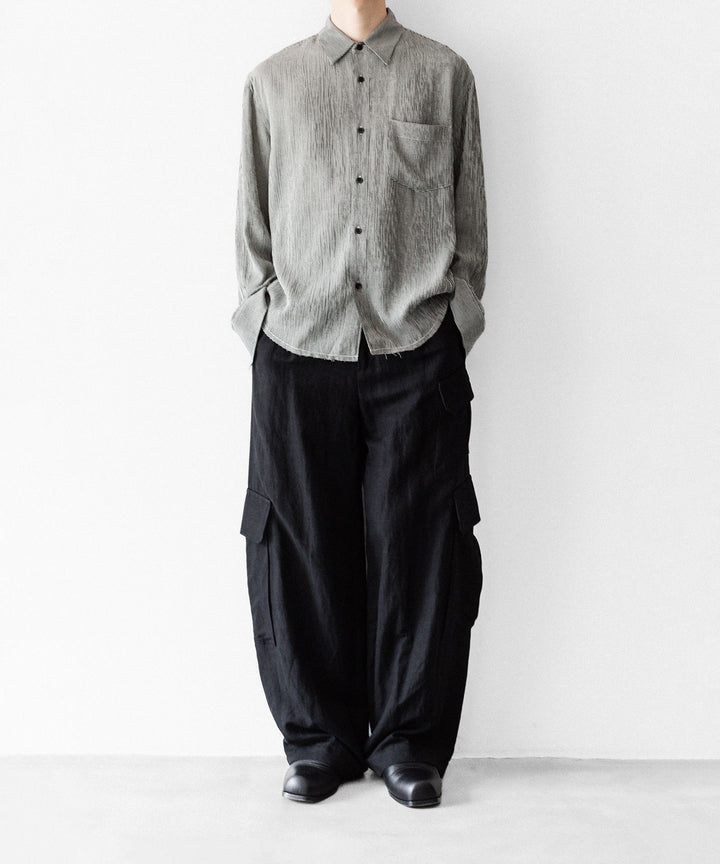 【CODA】CHECKED RAW EDGES JAZZ SHIRT - CHECK