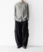 画像をギャラリービューアに読み込む, 【CODA】CHECKED RAW EDGES JAZZ SHIRT - CHECK
