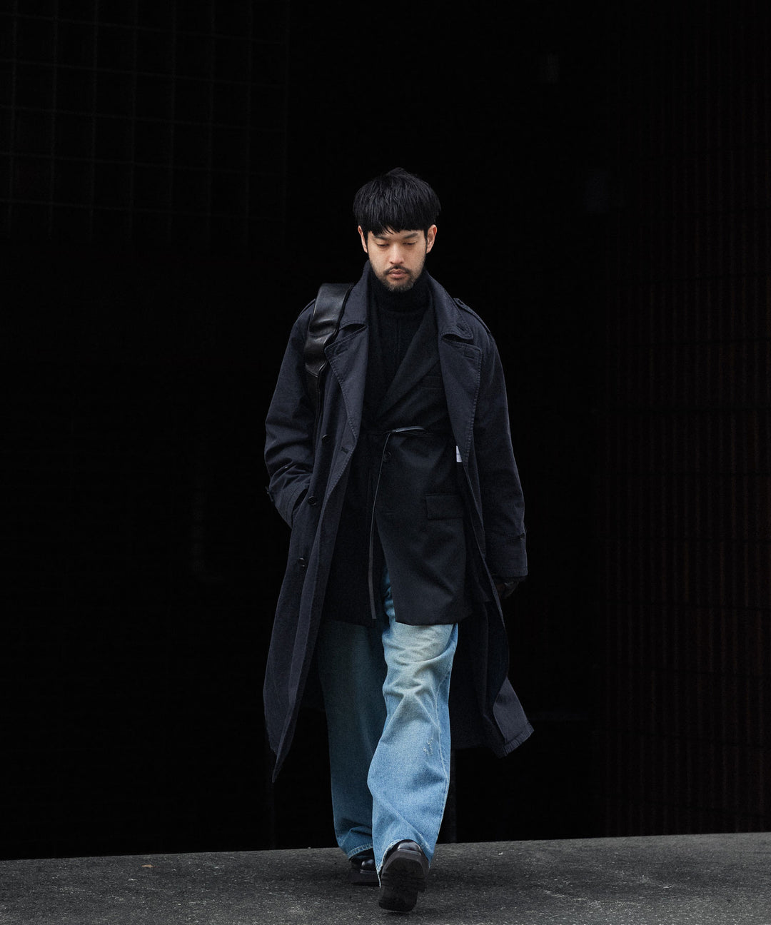 ssstein(シュタイン)のOVERSIZED SINGLE BREASTED LONG JACKET - BLACKの公式通販サイトsession福岡セレクトショップ