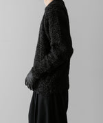 画像をギャラリービューアに読み込む, ssstein(シュタイン)の24AWコレクション GLITTER FUR KNIT CREW NECK LS - BLACK 公式通販サイトsession福岡セレクトショップ
