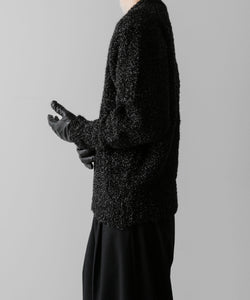 ssstein(シュタイン)の24AWコレクション GLITTER FUR KNIT CREW NECK LS - BLACK 公式通販サイトsession福岡セレクトショップ