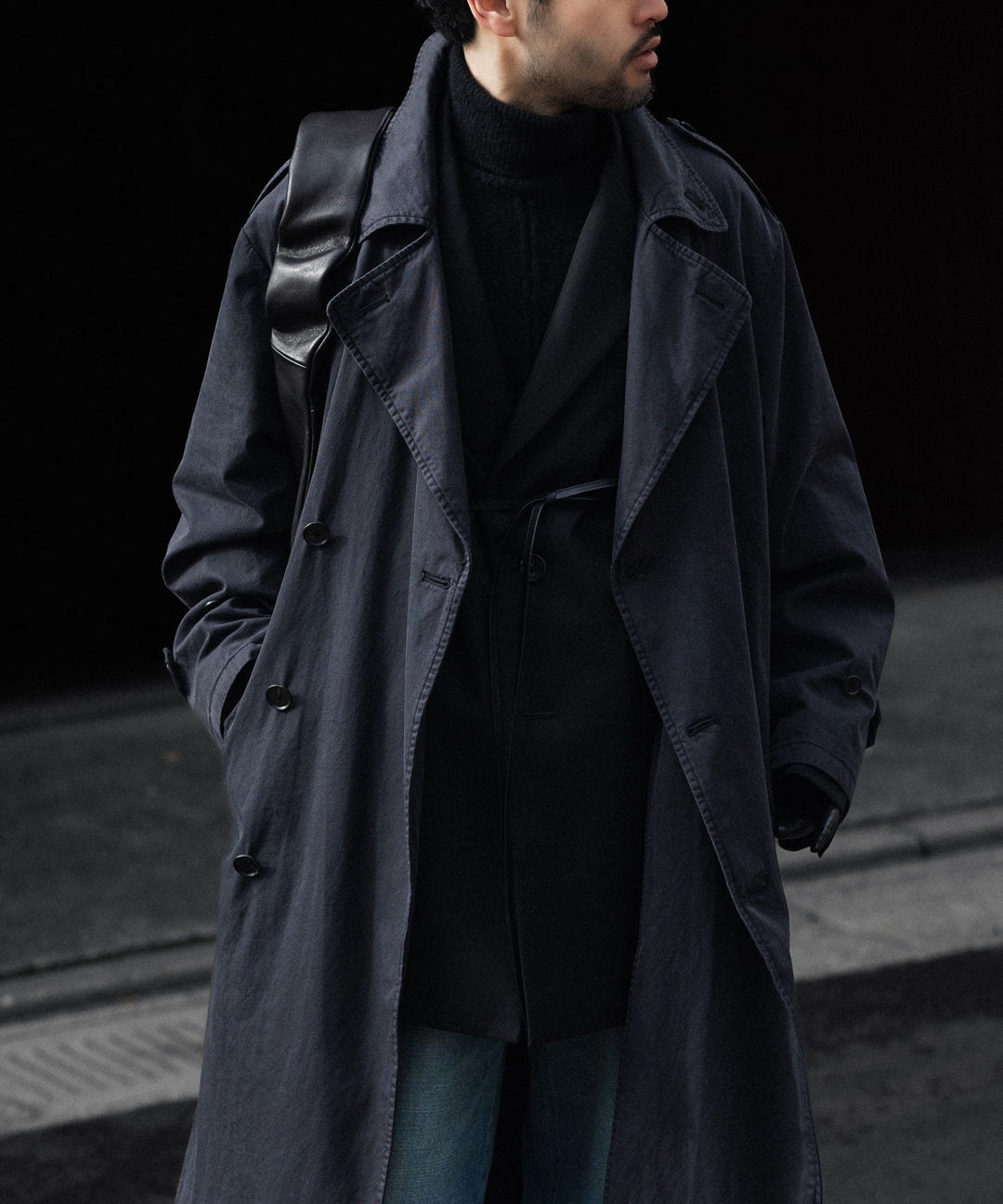ssstein(シュタイン)のVINTAGE TRENCH COAT - BLACKの公式通販サイトsession福岡セレクトショップ