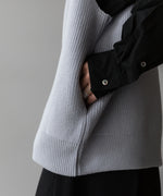 画像をギャラリービューアに読み込む, stein(シュタイン)の23AWコレクションOVERSIZED DRIVERS KNIT ZIP VESTのOFF GREY 公式通販サイトsession福岡セレクトショップ
