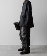 画像をギャラリービューアに読み込む, ssstein(シュタイン)の24AWコレクション NYLON COMBINATION SPLASHED DENIM JEANS - BLACK 公式通販サイトsession福岡セレクトショップ
