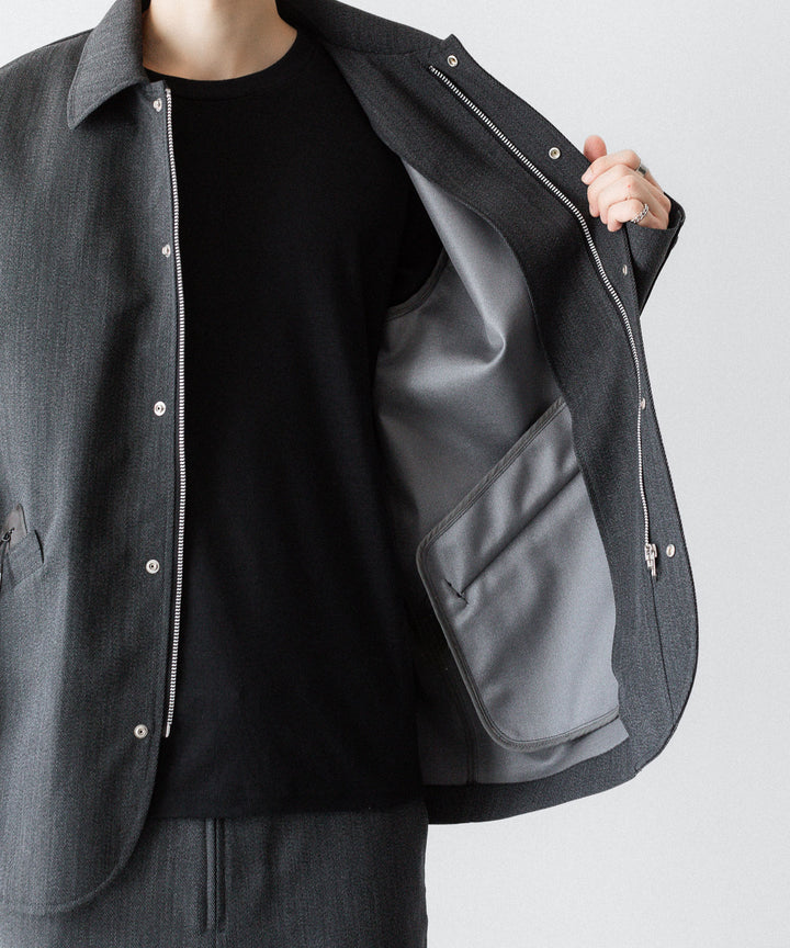 【paratrait】3L STALKING JACKET - CHARCOAL