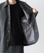 画像をギャラリービューアに読み込む, 【paratrait】3L STALKING JACKET - CHARCOAL
