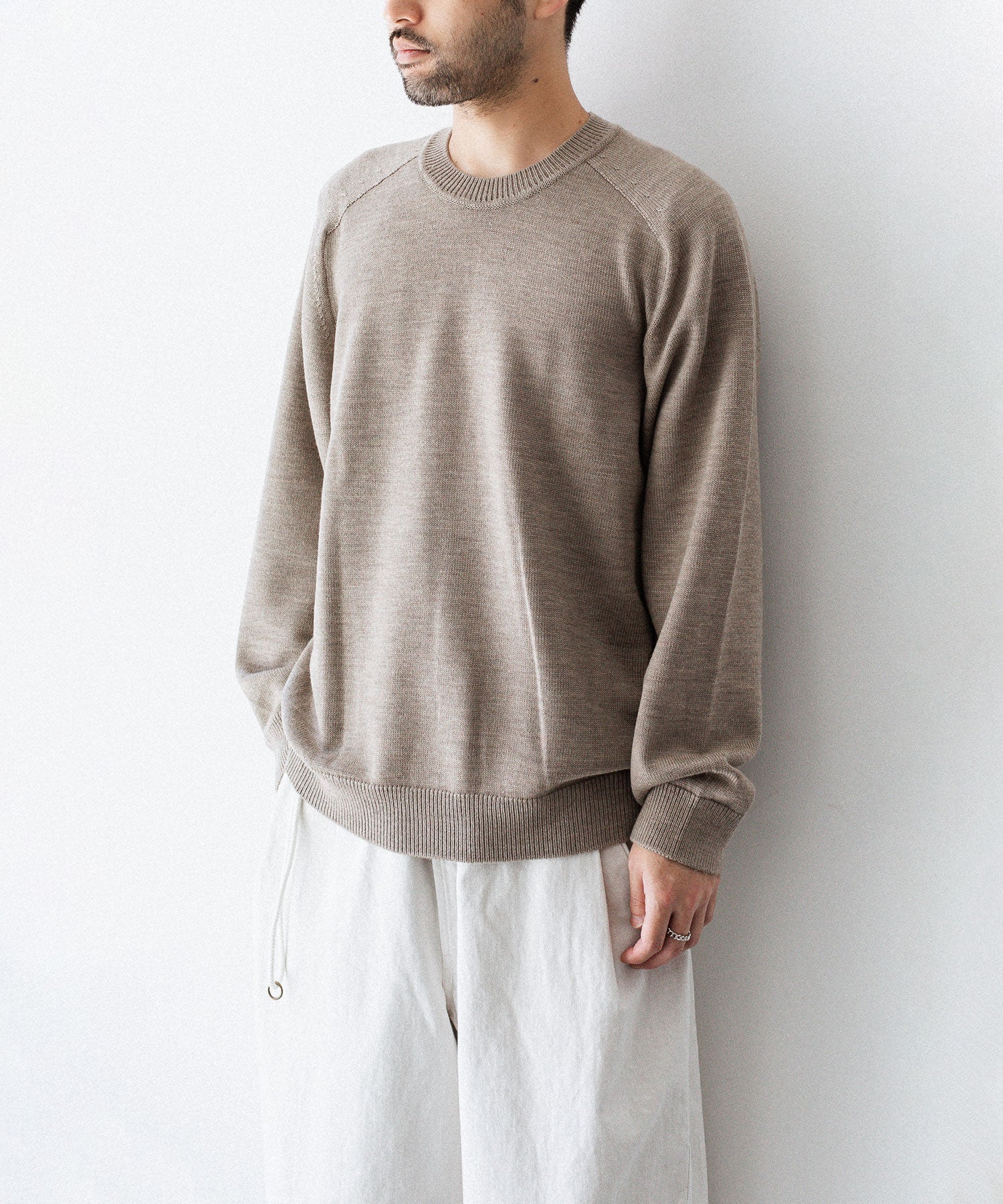 UMEDA ウメダの7GG CREW NECK PULLOVERのMOCHA 公式通販サイトsession福岡セレクトショップ