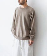 画像をギャラリービューアに読み込む, UMEDA ウメダの7GG CREW NECK PULLOVERのMOCHA 公式通販サイトsession福岡セレクトショップ
