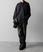 画像をギャラリービューアに読み込む, ssstein(シュタイン)の24AWコレクション NYLON COMBINATION SPLASHED DENIM JEANS - BLACK 公式通販サイトsession福岡セレクトショップ
